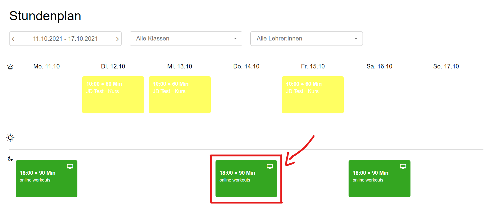 Leitfaden für deine Kundinnen Finde dein Studio auf Eversports!